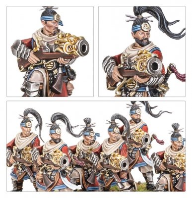 Grand Cathay - Iron Hail Gunners &amp; Crane Gunner Teams