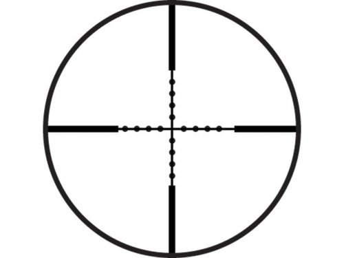 Vogler - Luneta 3-9x40 MilDot z montażem