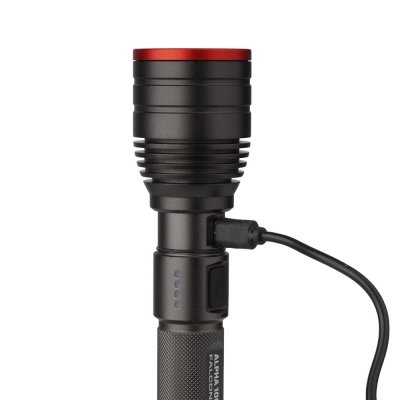 Latarka ręczna Alpha 1000 RC 1000lm - Czarna (FHH0122)