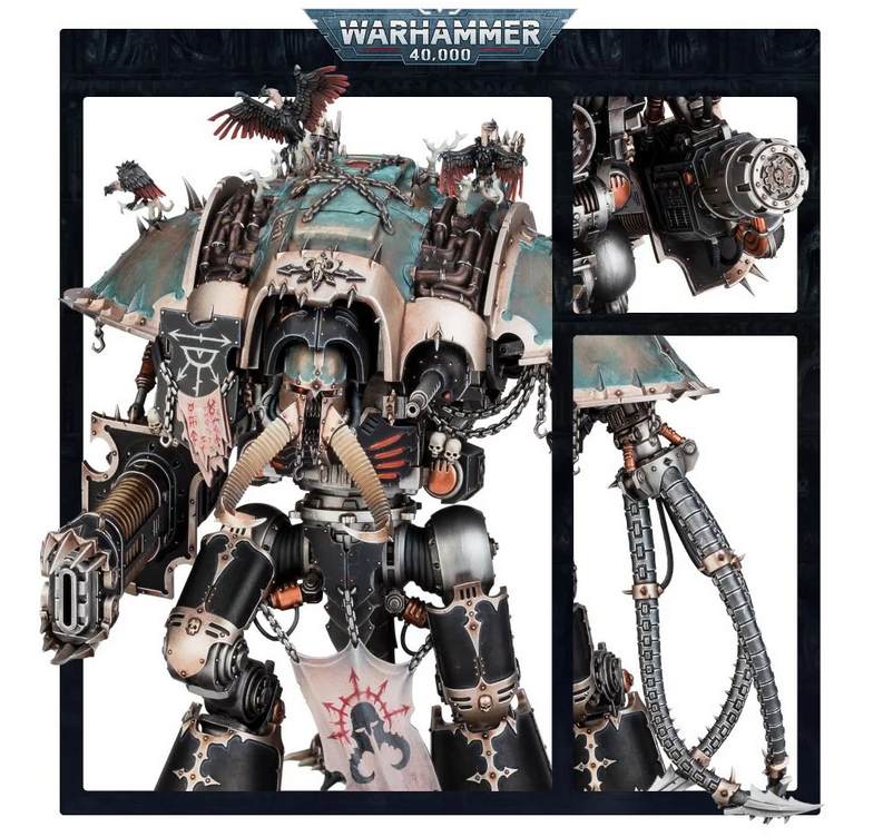 Warhammer 40K - Chaos Knights Knight Abominant