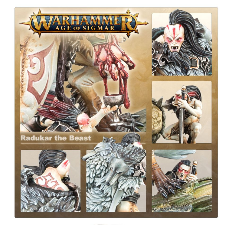 Warhammer AoS - Radukar The Beast
