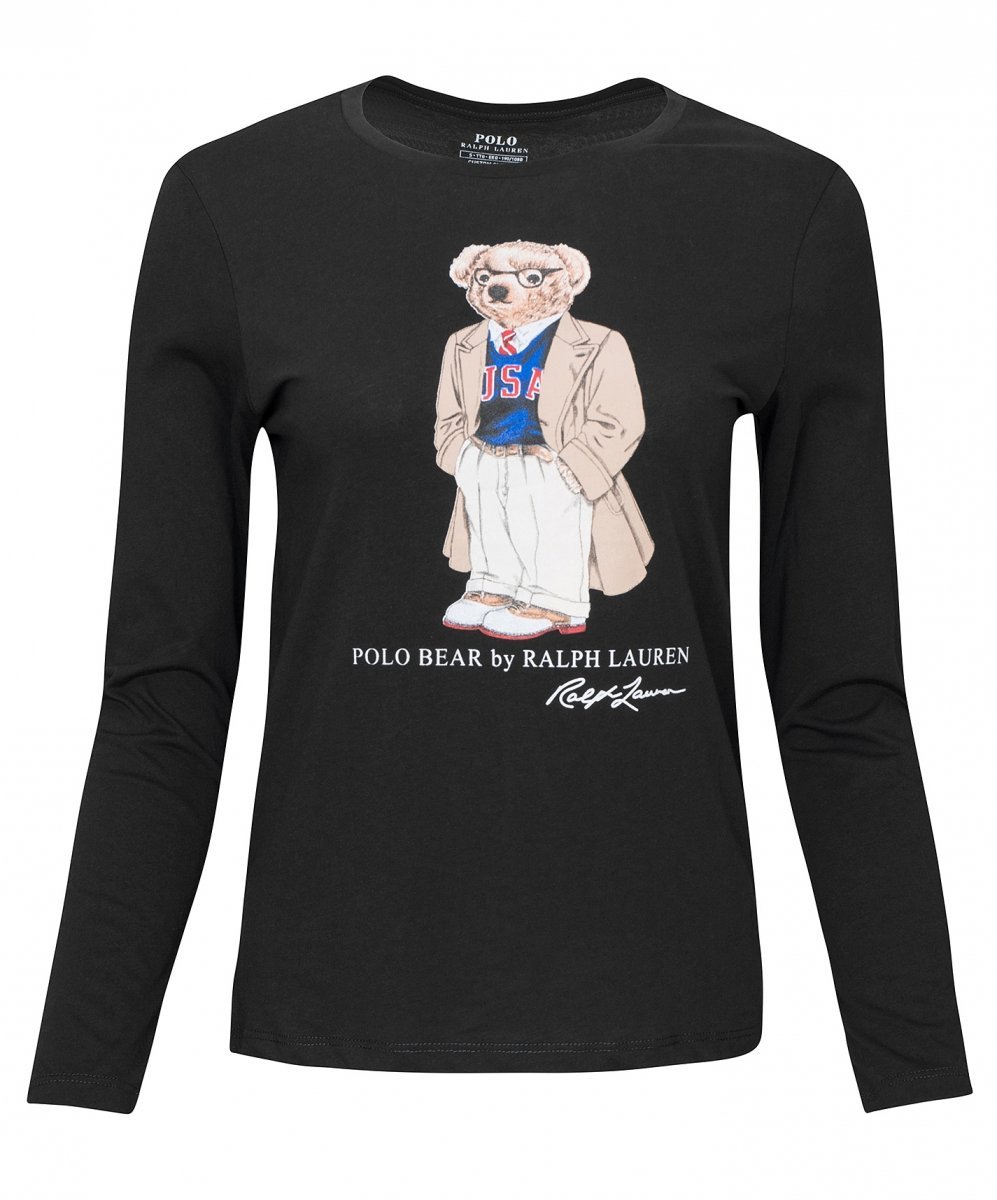 Koszulka polo ralph lauren damska z misiem clearance