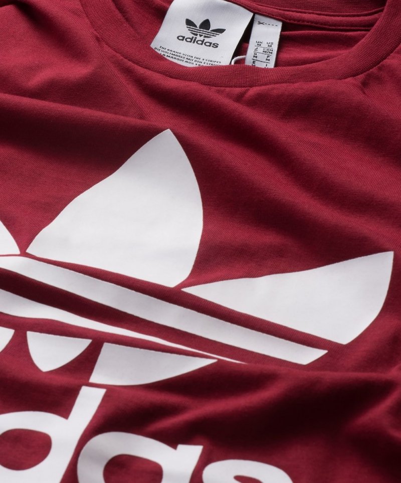 Adidas Originals bordowa koszulka t-shirt męski Org Trefoil