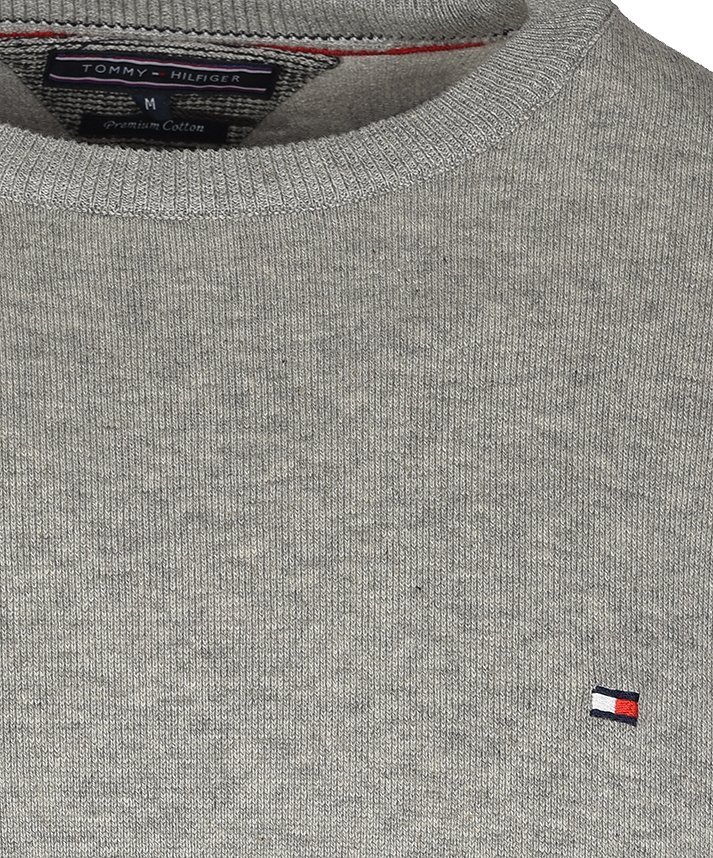 Tommy Hilfiger sweter męski szary c-nk