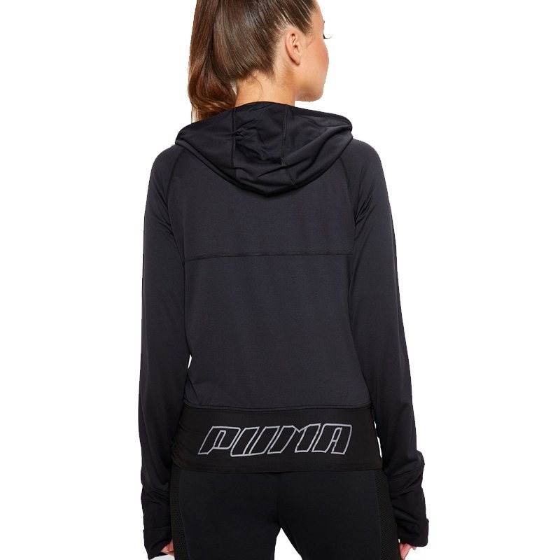 Puma damska bluza fitness czarna 517415 02