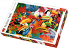 Puzzle 500 Trefl 37328 Kolorowe Ptaki