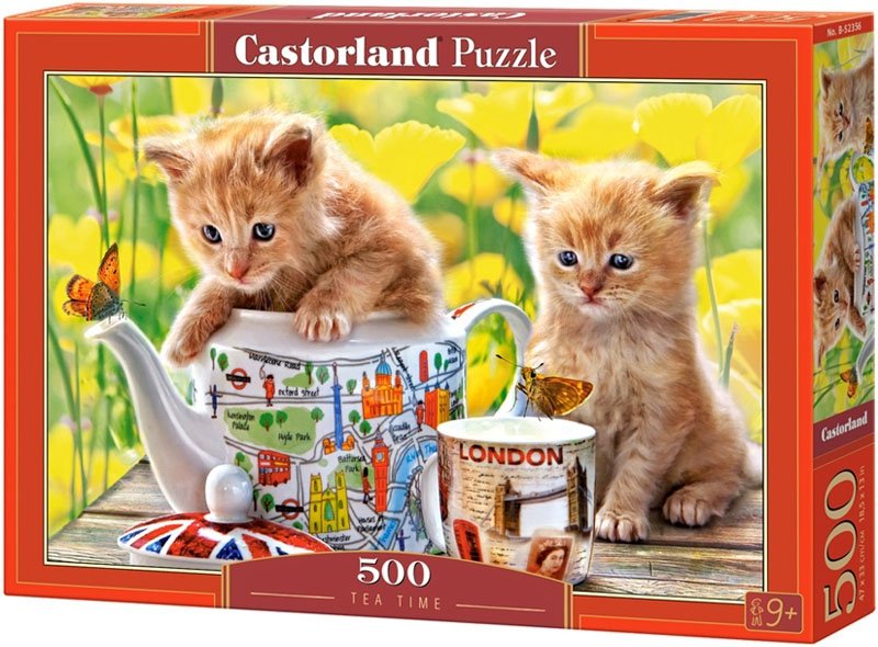 Puzzle 500 Castorland B-52356 Dwa Kotki