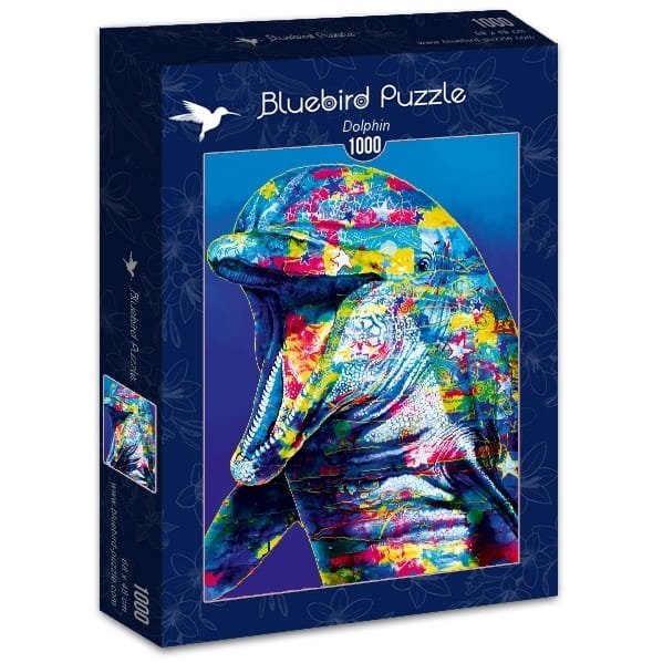Puzzle 1000 Bluebird 70302 Delfin