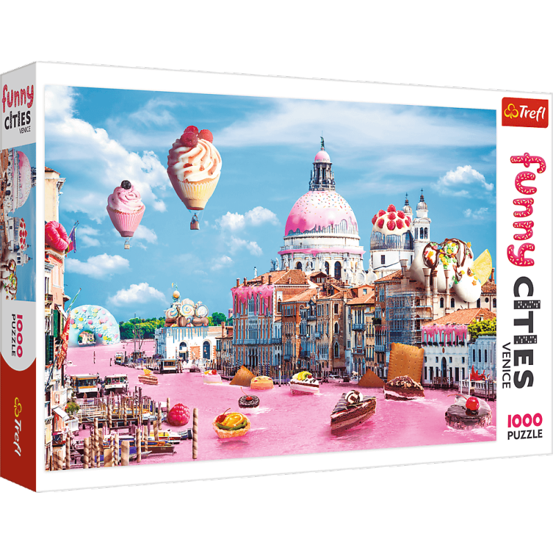 Puzzle 1000 Trefl 10598 Słodycze w Wenecji