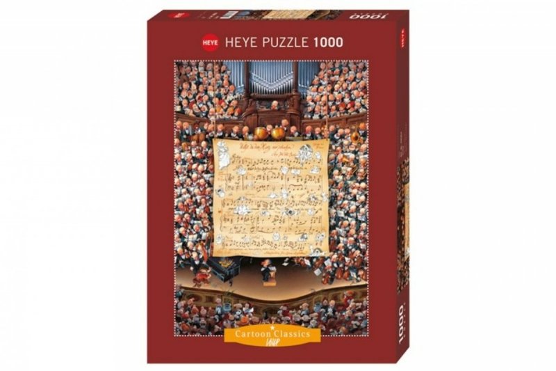 Puzzle 1000 Heye 29654 Score - Loup