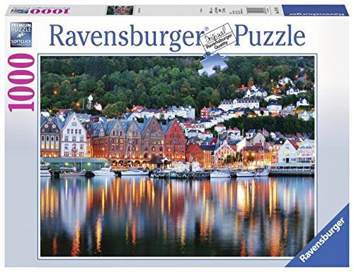 Puzzle 1000 Ravensburger 19715 Bergen - Norwegia