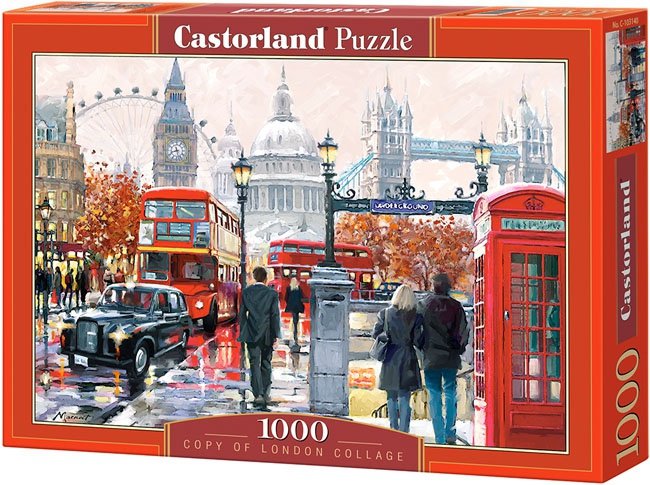 Puzzle 1000 Castorland C-103140 London - Collage