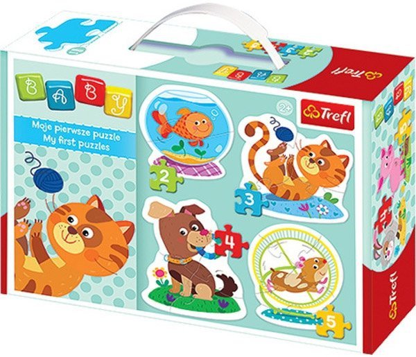 Puzzle Baby Classic Trefl T-36053 Pupile