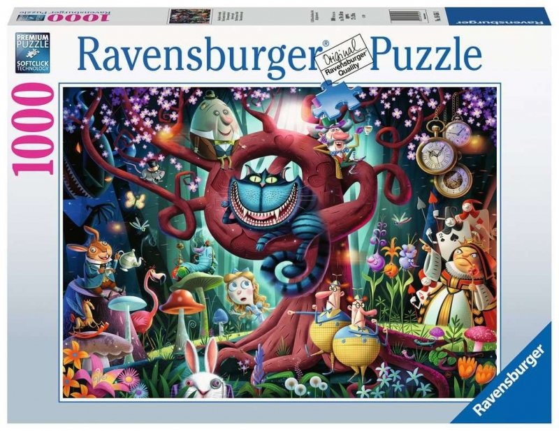 Puzzle 1000 Ravensburger 16456 Alicja w Krainie Czarów