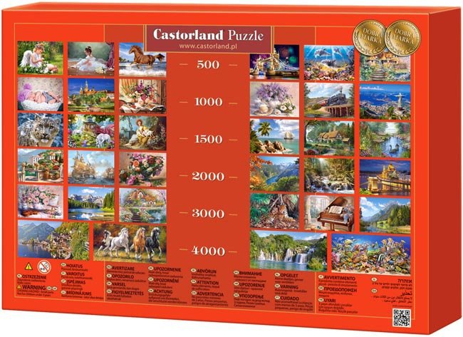 Puzzle 500 Castorland B-52141 Zwierzęta Afrykańskie