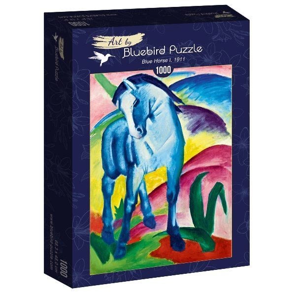 Puzzle 1000 Bluebird 60069 Franz Marc - Niebieski Koń I - 1911