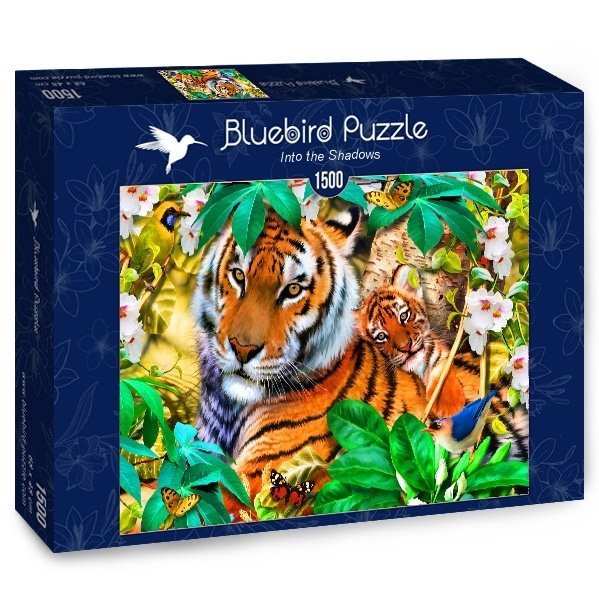 Puzzle 1500 Bluebird 70289 Tygrysy