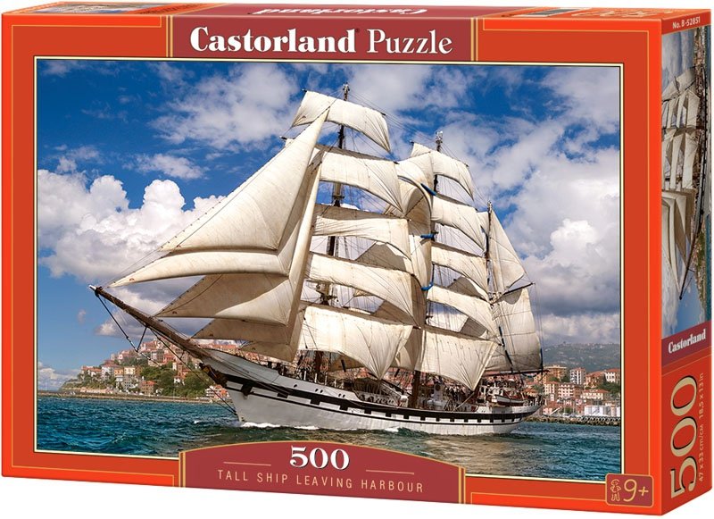 Puzzle 500 Castorland B-52851 Żaglowiec