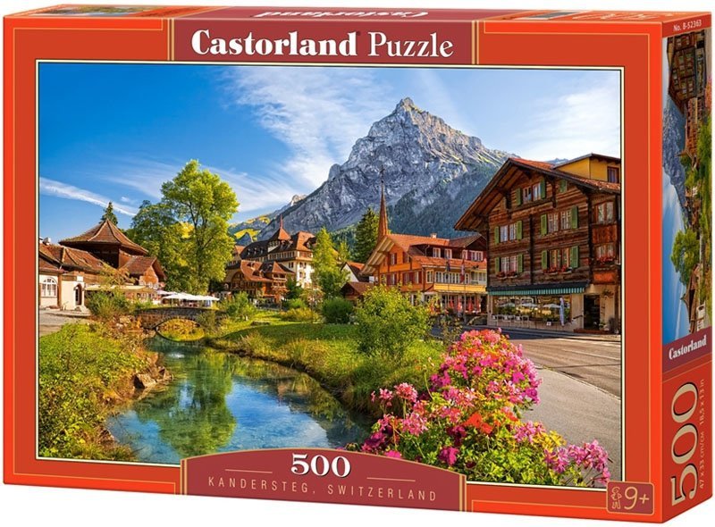 Puzzle 500 Castorland B-52363 Kandersteg - Szwajcaria