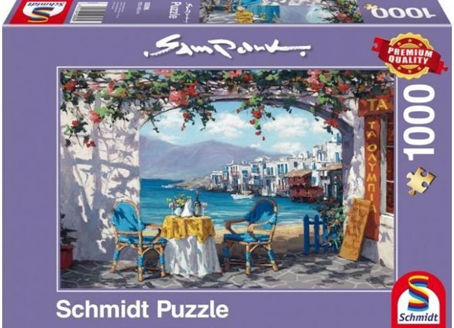 Puzzle 1000 Schmidt 59396 Sam Park - Rendez-vous w Mykonos