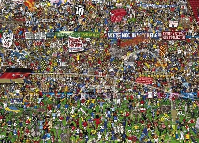 Puzzle 3000 Heye 29205 Football History - Alex Bennett