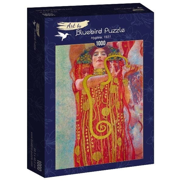 Puzzle 1000 Bluebird 60087 Gustav Klimt - Hygieia - 1931 