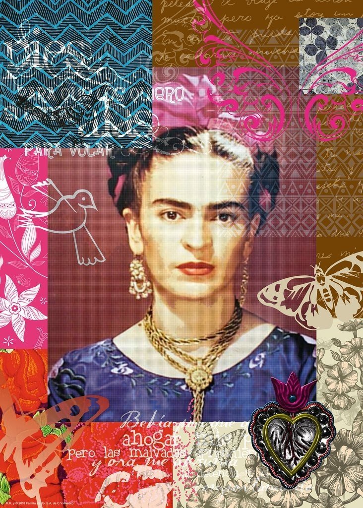 Puzzle 1000 Ravensburger 154135 Frida Kahlo - Portret ...