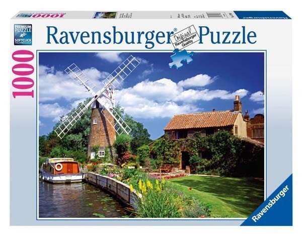 Puzzle 1000 Ravensburger 157860 Malowniczy Młyn