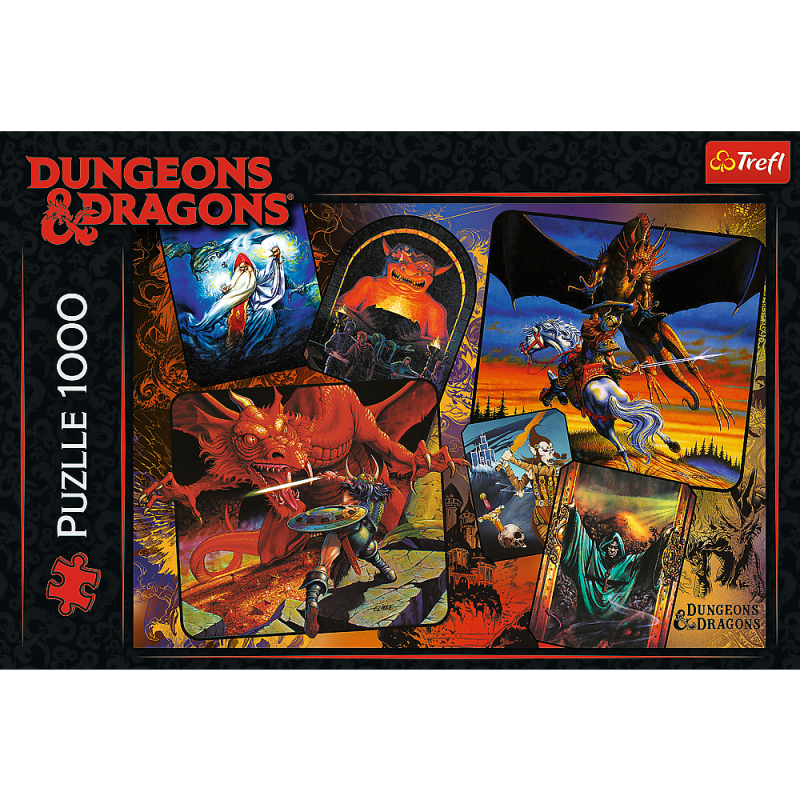 Puzzle 1000 Trefl 10739 Początki Dungeons &amp; Dragons