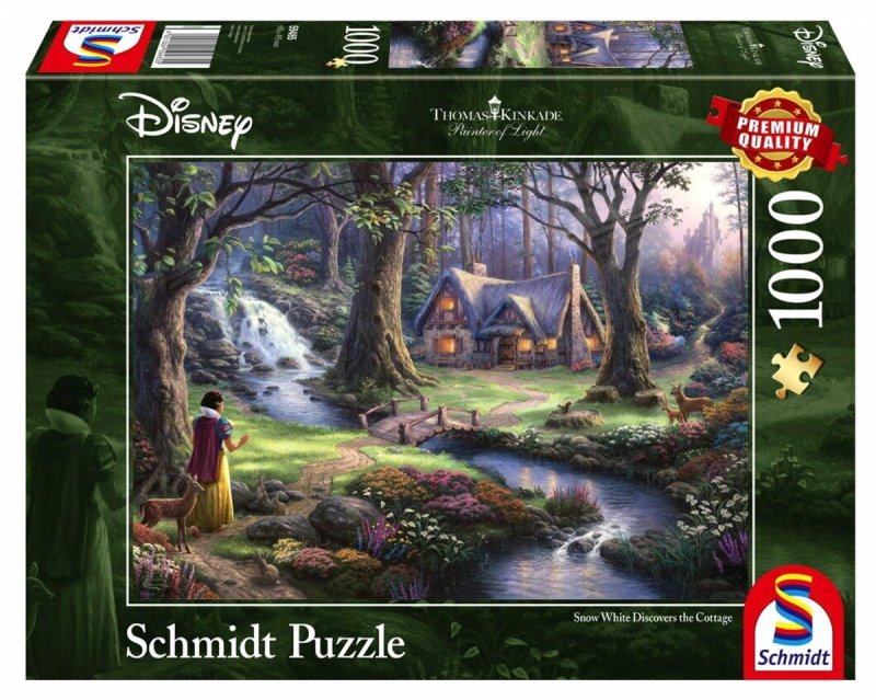 Puzzle 1000 Schmidt 59485 Thomas Kinkade - Królewna Śnieżka - Disney