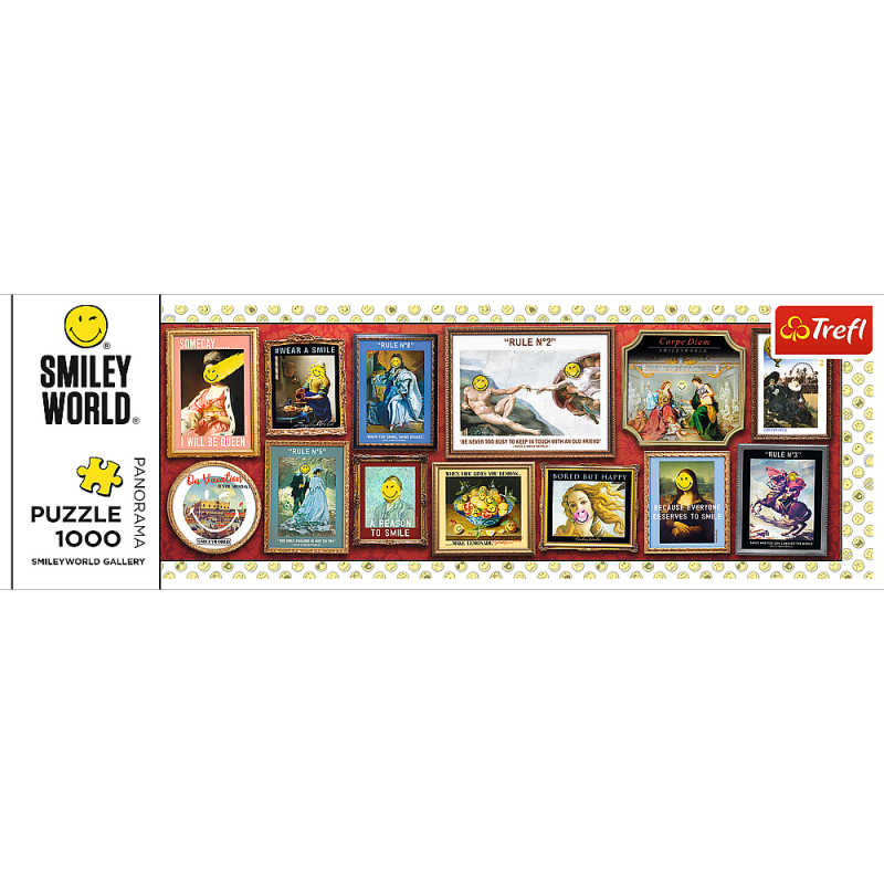 Puzzle 1000 Trefl 29053 Panorama - Galeria Smiley World