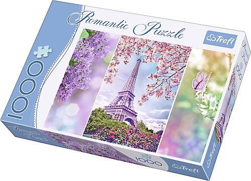 Puzzle 1000 Trefl 10409 Wiosna w Paryżu - Romantic