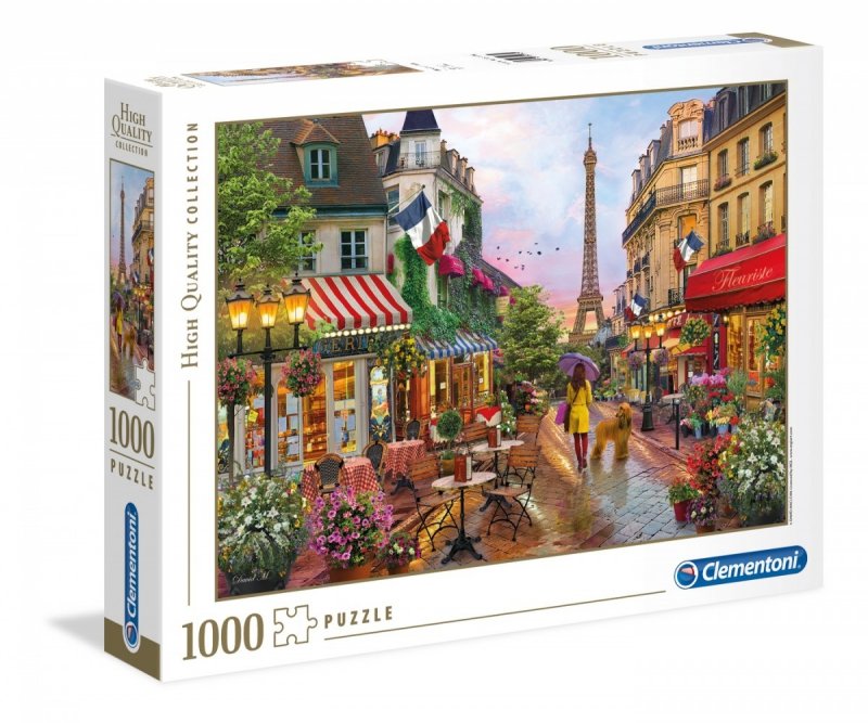 Puzzle 1000 Clementoni 39482 Kwiaty w Paryżu