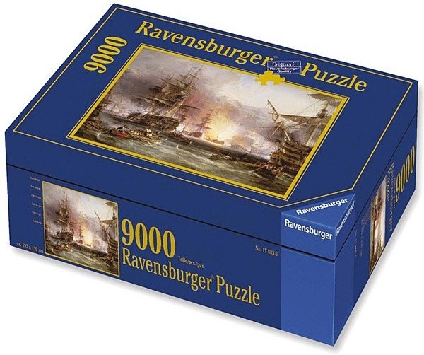 Puzzle 9000 Ravensburger 178063 Bombardowanie Algieru 