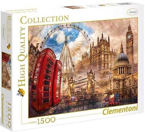 Puzzle 1500 Clementoni 31807 Vintage London