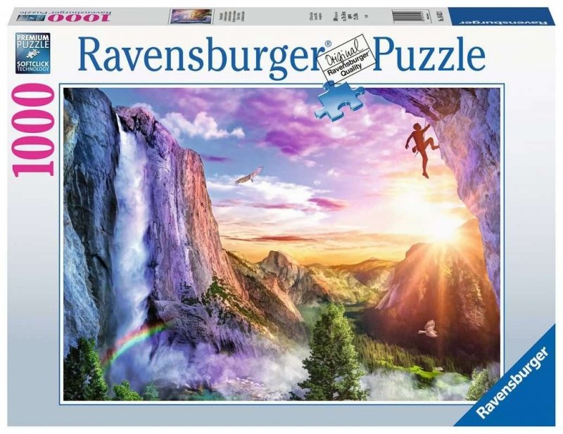 Puzzle 1000 Ravensburger 16452 Zachwycający Wspinacz