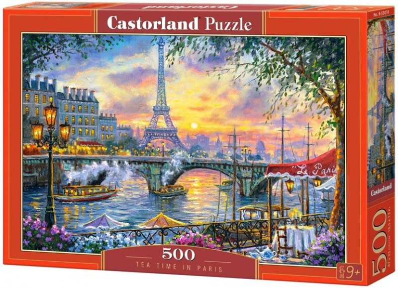 Puzzle 500 Castorland B-53018 Kawiarnia w Paryżu