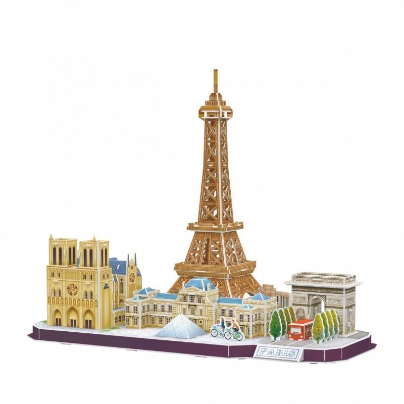 Puzzle City Line Paris - MC254h 3D CubicFun 114