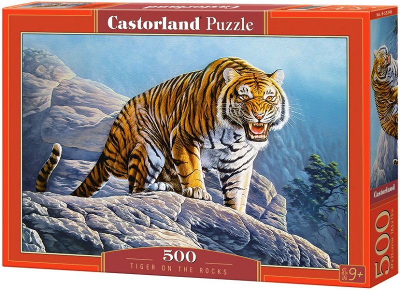 Puzzle 500 Castorland B-53346 Tygrys