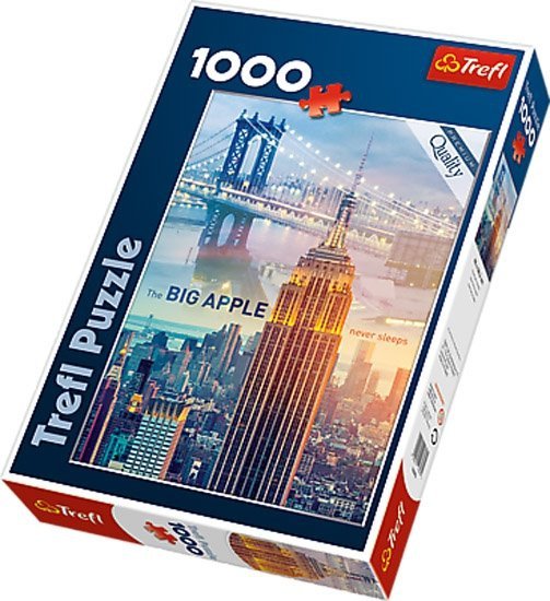 Puzzle 1000 Trefl 10393 Nowy Jork o Świcie