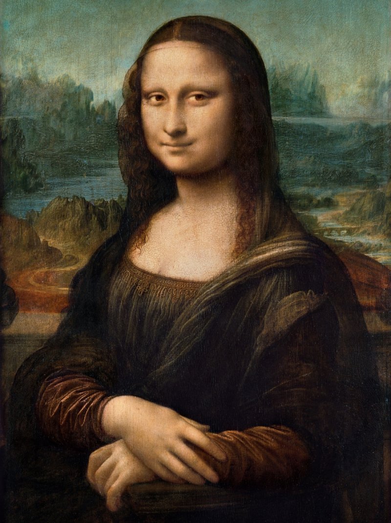 Puzzle 1000 Clementoni 31413 Mona Lisa