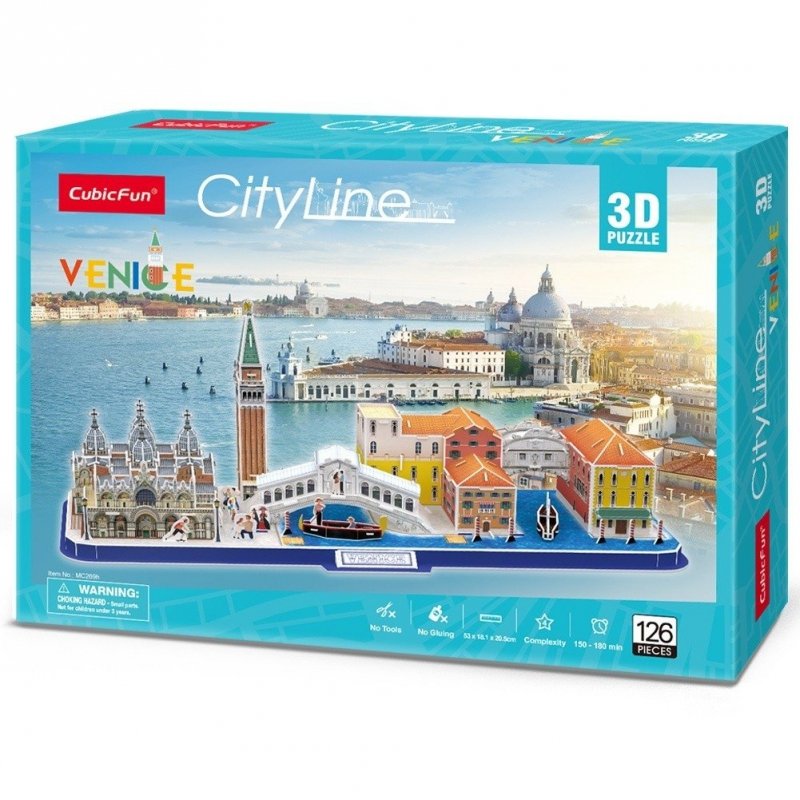 Puzzle City Line Venecja - MC269h 3D CubicFun 126