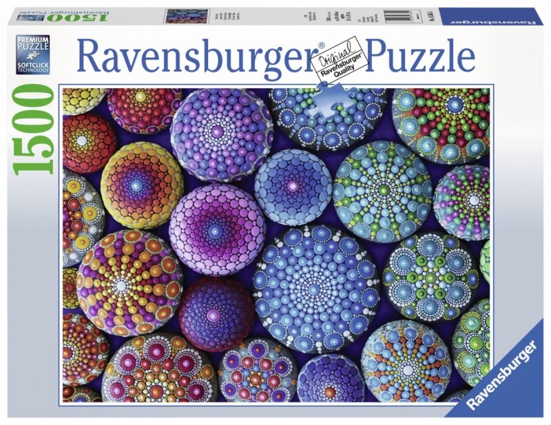 Puzzle 1500 Ravensburger 16365 Malowane Kropkami