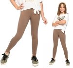 Legginsy dziewczęce getry dla dzieci ZOE beż