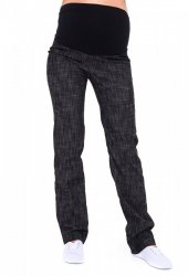 MijaCulture Spodnie ciążowe jeans dla kobiet w ciąży 3014