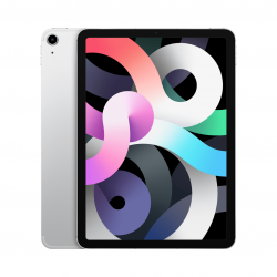 Apple iPad Air 4-generacji 10,9 cala / 256GB / Wi-Fi + LTE (cellular) / Silver (srebrny) 2020 - nowy model