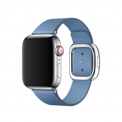 Apple pasek z klamrą nowoczesną w kolorze chabrowym do Apple Watch 38/40 mm - Rozmiar S