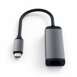 Satechi Ethernet USB-C Adapter Space Gray
