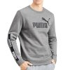Puma bluza męska Amplified Crew FL Medium Gray 580429 03