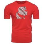 Karl Lagerfeld  t-shirt koszulka męska czerwona